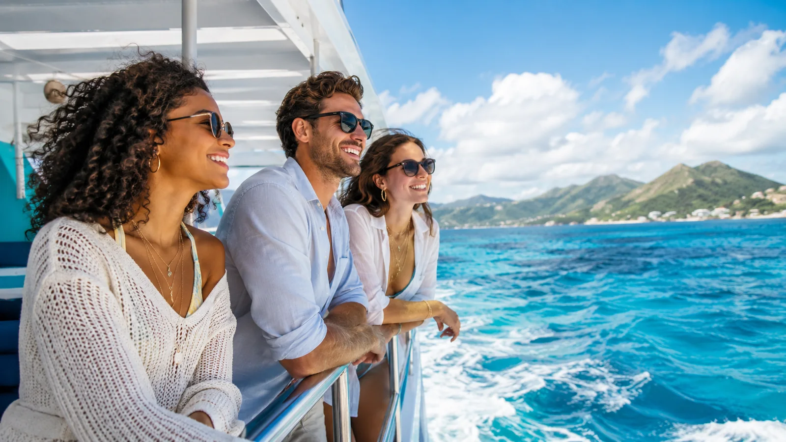 Group — island boat/ferry excursion