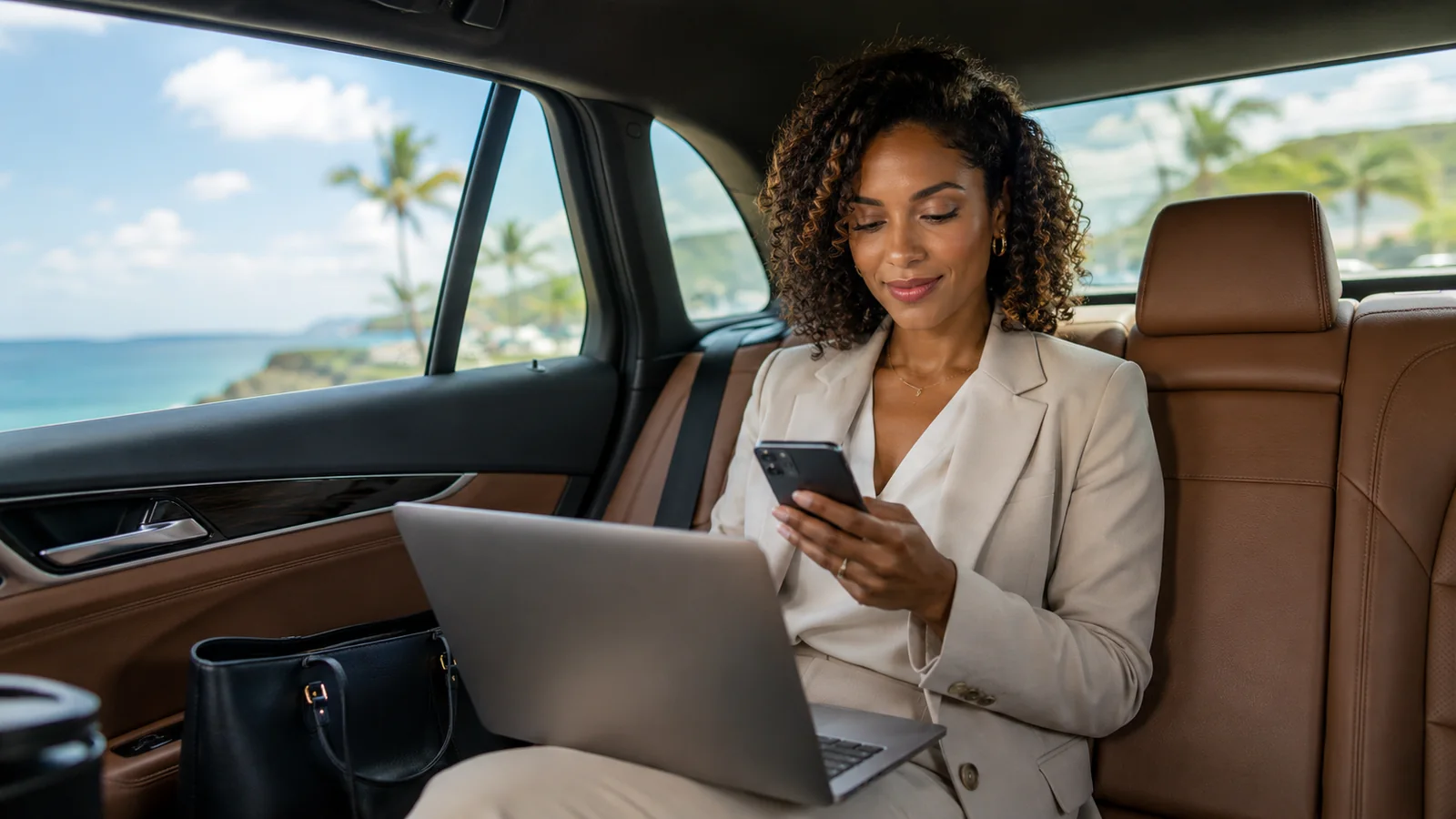 Solo professional — mobile work from vehicle