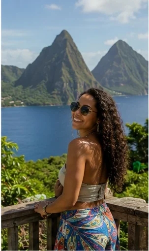 The Pitons — Saint Lucia